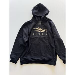 Sitka Icon Optifade Pullover Hoodie Black Marsh Unisex 2XL NWT